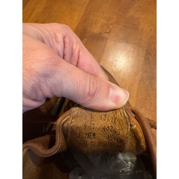 Woman’s vintage Timberland ankle booties leather size 8 - Picture 4 of 6